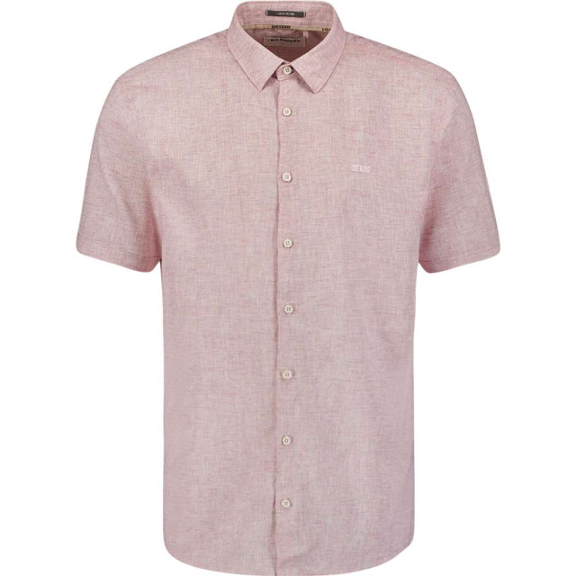 No Excess Shirt short sleeve 2 coloured melan mauve 27480217-146 large
