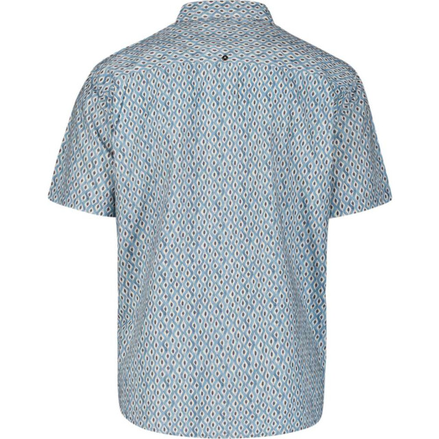 No Excess Shirt short sleeve allover printed sky 28460434-134 large
