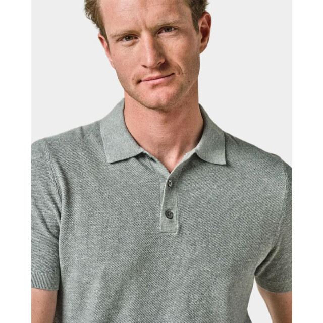 Profuomo Polo korte mouw knitted ppwd10005d/z2 183925 large