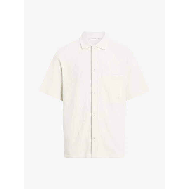 Calvin Klein Heren blouse waffle J30J327273-CJH large