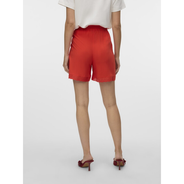 Vero Moda vmeasy joy hw lace shorts wvn ga 10328819 fiery red 06902.640.0094 large