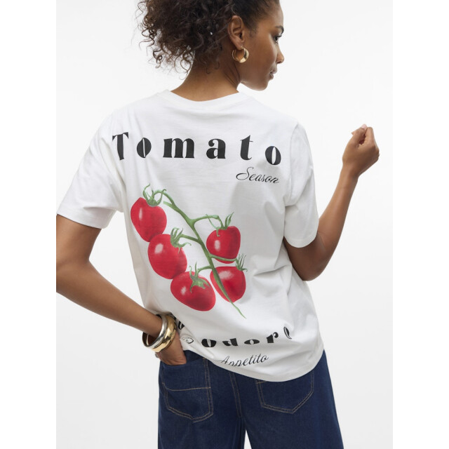 Vero Moda vmaya caty ss top box jrs ga 10329799 tomato 06011.649.0164 large