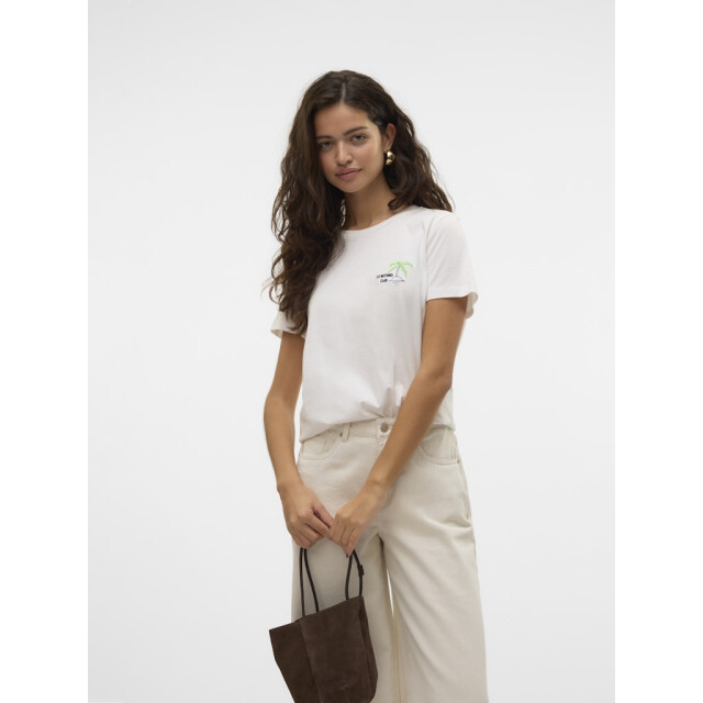 Vero Moda vmsara francis ss top box jrs 10328157 cloud dancer 06011.198.0146 large