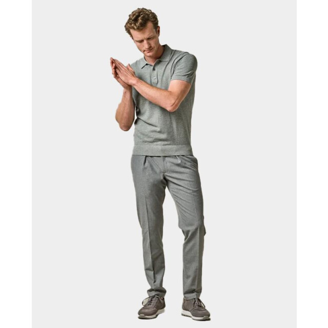 Profuomo Polo korte mouw knitted ppwd10005d/z2 183925 large