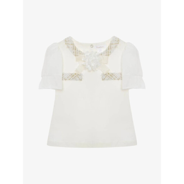 Patachou Meisjes t-shirt tweed PAP-TSH4033581-60 large