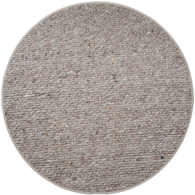 Veer Carpets Vloerkleed steve donker beige rond ø160 cm 3188138 large