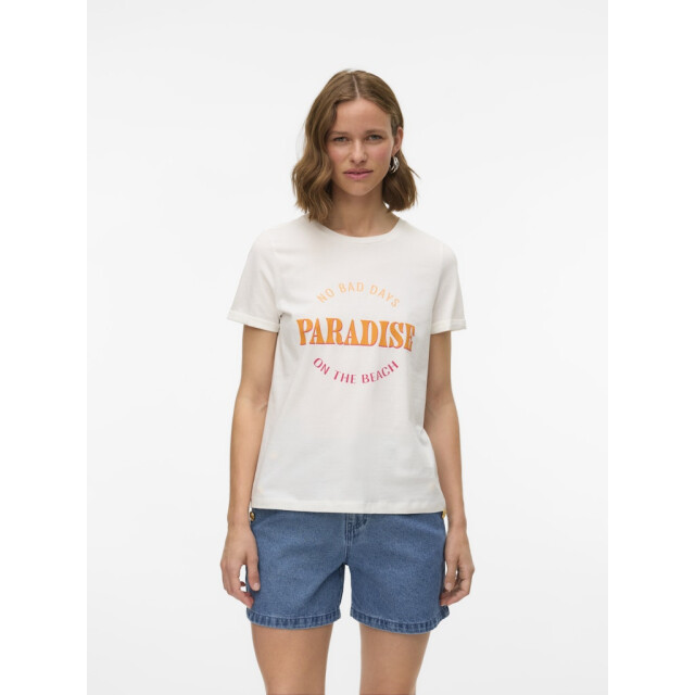 Vero Moda vmella s/s o-neck t-shirt jrs btq g 10333613 paradise 06011.112.0174 large