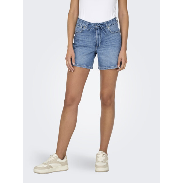 Only onlgianna mw belted shorts azg dnm 15340706 medium blue 06901.265.0006 large