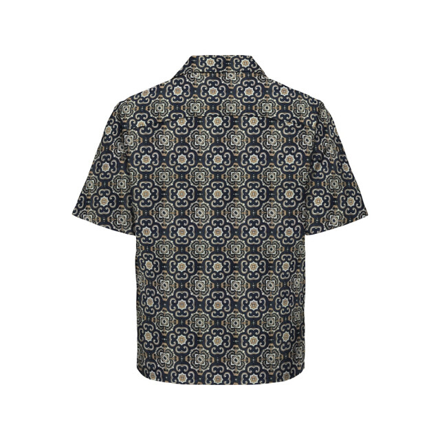 Only & Sons onscaiden reg fit aop shirt 22032833 cork 05631.840.0081 large