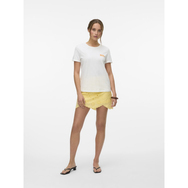 Vero Moda vmella s/s o-neck t-shirt jrs btq g 10333613 sunroom 06011.112.0175 large