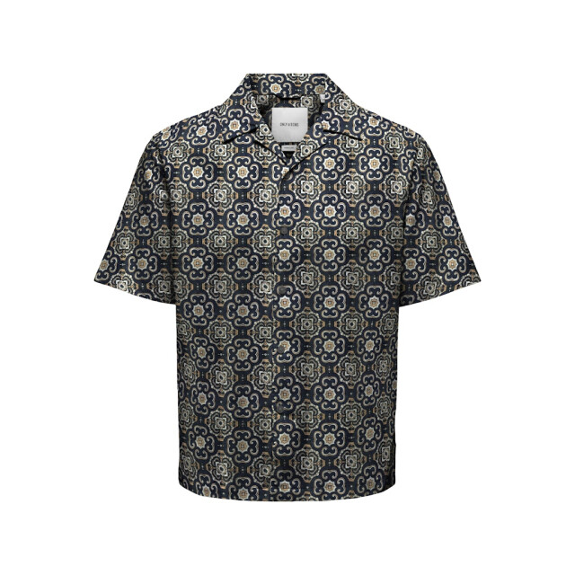Only & Sons onscaiden reg fit aop shirt 22032833 cork 05631.840.0081 large
