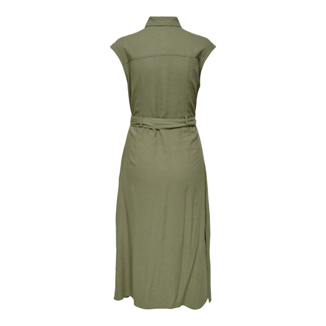 Only onllima s/l linen bl long belt dres 15348677 mermaid 06313.315.0022 large
