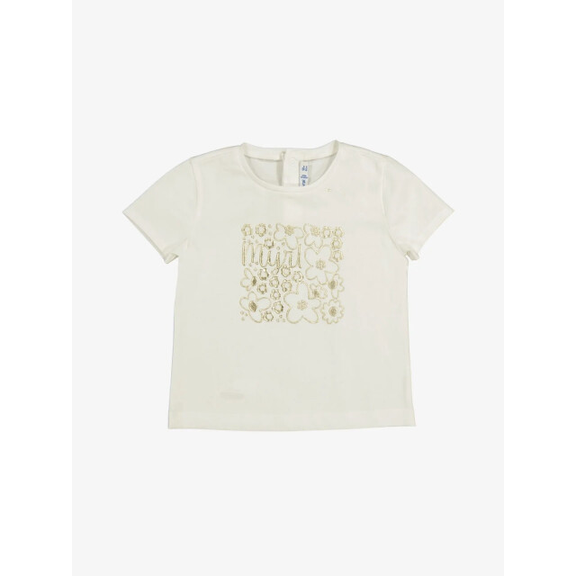 Mayoral Meisjes t-shirt gold 105-15 large