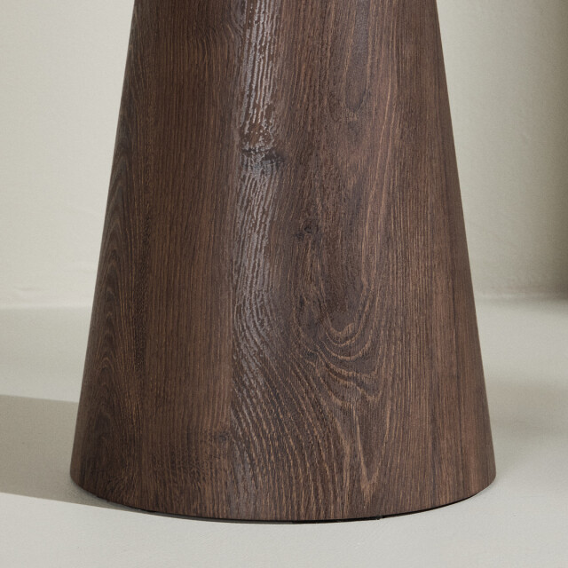 Nest living Lexi houten bijzettafel donker Ø 35 cm 3195763 large