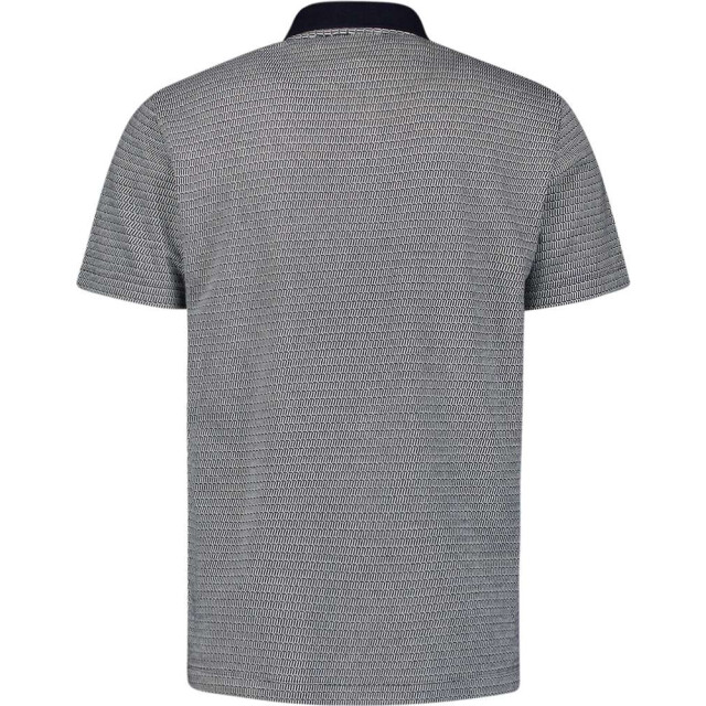 No Excess Polo 2 coloured jacquard deep blue 27380350-096 large