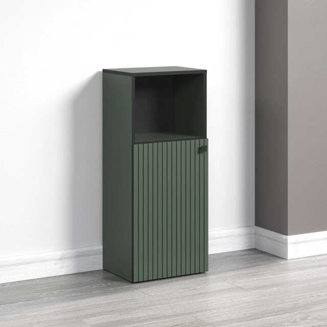 CaliCosy Lage badkamerkast met 1 deur en 1 open vak l40 cm purebliss 3042305 large