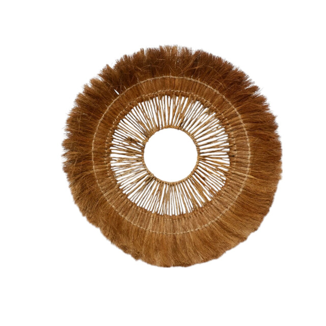 Furnilux Furni-surya wandornament bananenvezel Ø70 cm 3193853 large