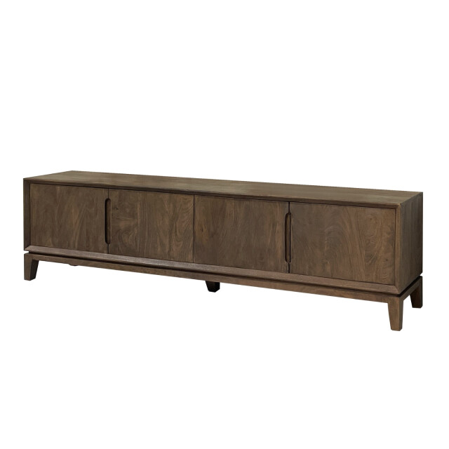 Livingfurn tv meubel cortez 210x55x40 cm mangohout 2936312 large