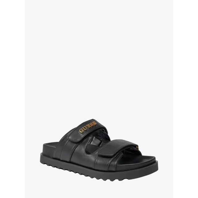 Guess Dames slippers fabulon zwart FLJFBU-ELE19-BLACK large