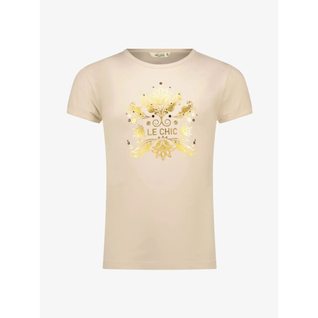 Le Chic Meisjes t-shirt nommy golden shield C502-5413-012 large
