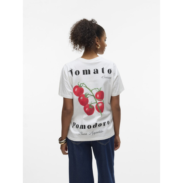 Vero Moda vmaya caty ss top box jrs ga 10329799 tomato 06011.649.0164 large