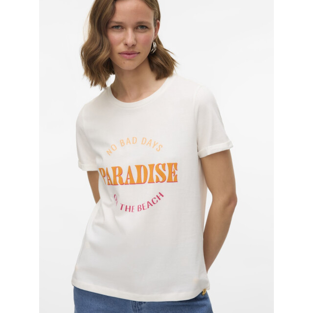 Vero Moda vmella s/s o-neck t-shirt jrs btq g 10333613 paradise 06011.112.0174 large