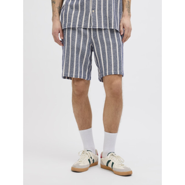 Jack & Jones jpstjaiden coba stripe jog short sr 12274413 ocean cavern 05414.240.0008 large