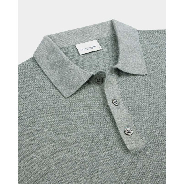 Profuomo Polo korte mouw knitted ppwd10005d/z2 183925 large