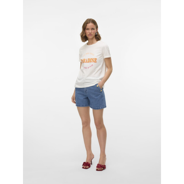 Vero Moda vmella s/s o-neck t-shirt jrs btq g 10333613 paradise 06011.112.0174 large