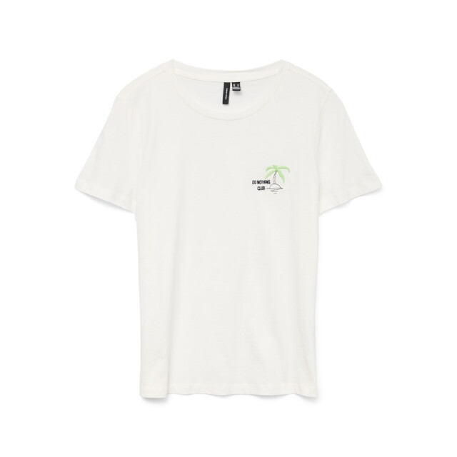 Vero Moda vmsara francis ss top box jrs 10328157 cloud dancer 06011.198.0146 large