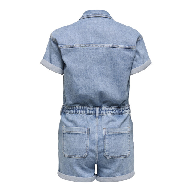 Only onlcastel s/s dnm playsuit azg 15344704 light blue denim 06357.260.0027 large