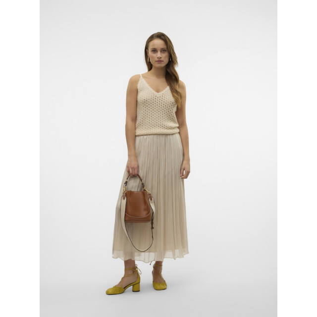 Vero Moda Vmvips nw ankle skirt wvn ce ga beige 4479.05.0005 large
