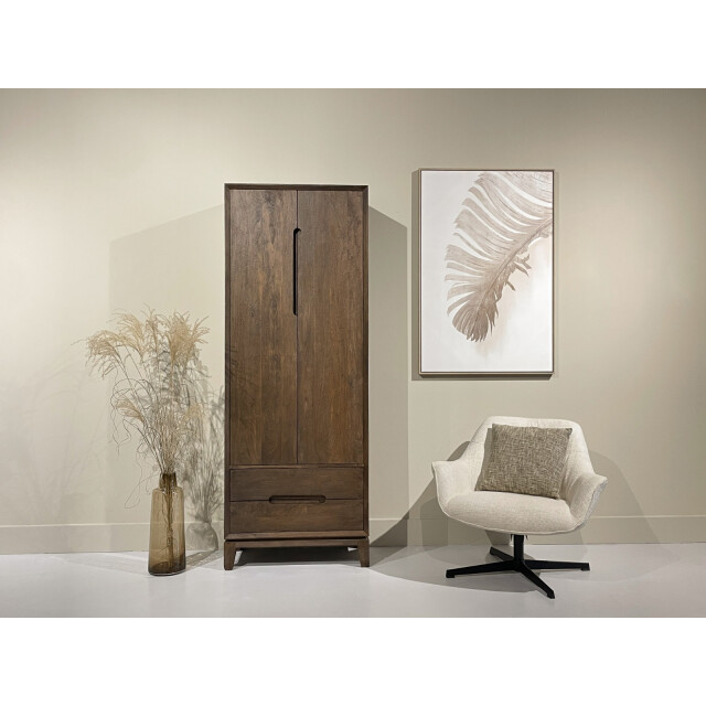 Livingfurn kabinetkast cortez 200x75x40 cm mangohout 2936314 large