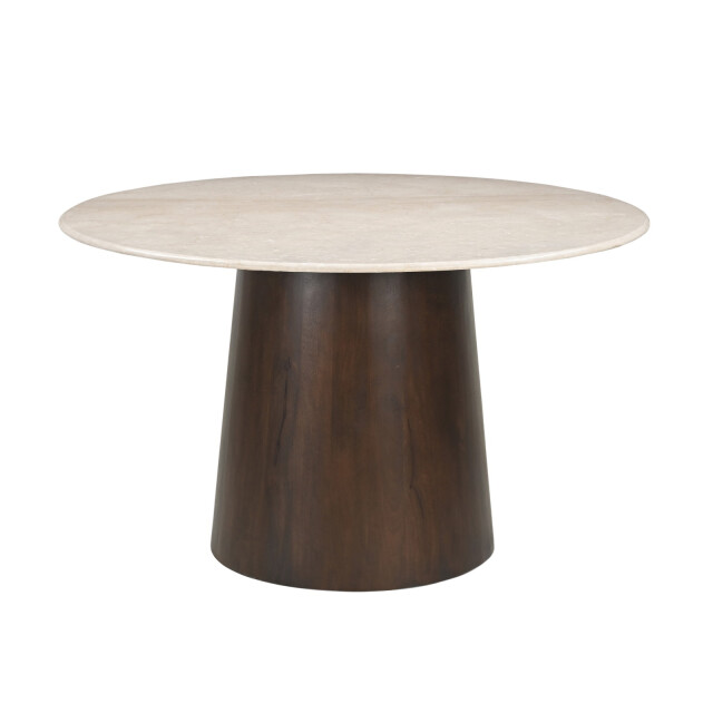 Brix eetkamertafel bottecino rond 130cm - 3186097 large