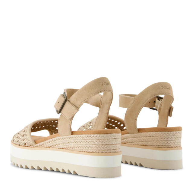 Toms diana plateau sandalen sleehak plateau sandalen dames 10021959 large