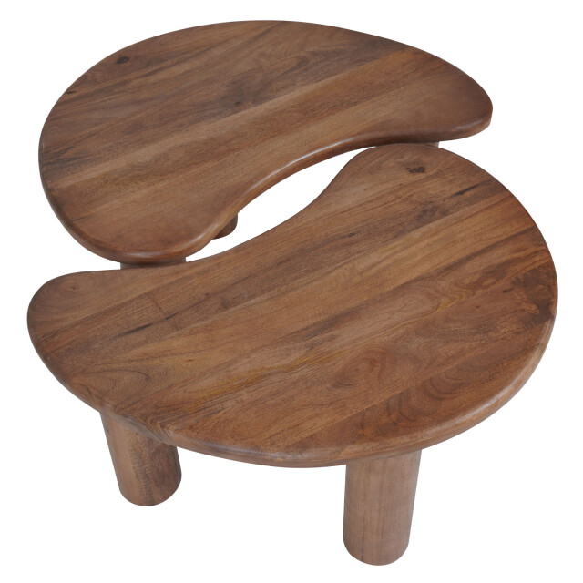Home67 Salontafel lina mangohout set van 2 3195828 large