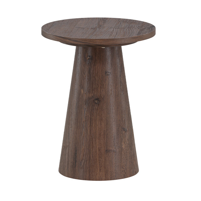 Nest living Lexi houten bijzettafel donker Ø 35 cm 3195763 large