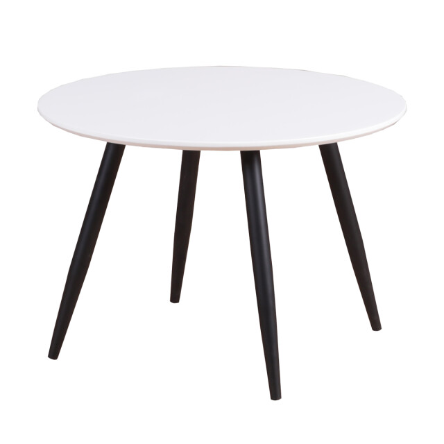 Nest living Bruno ronde kindertafel – met zwarte poten Ø 60 cm 3033383 large