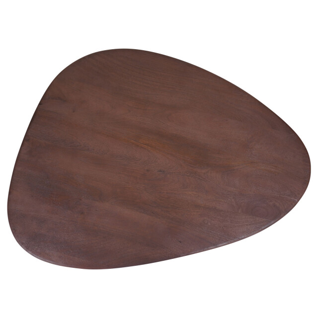 Home67 Salontafel kiva 107 x 80 cm espresso mangohout 3195833 large