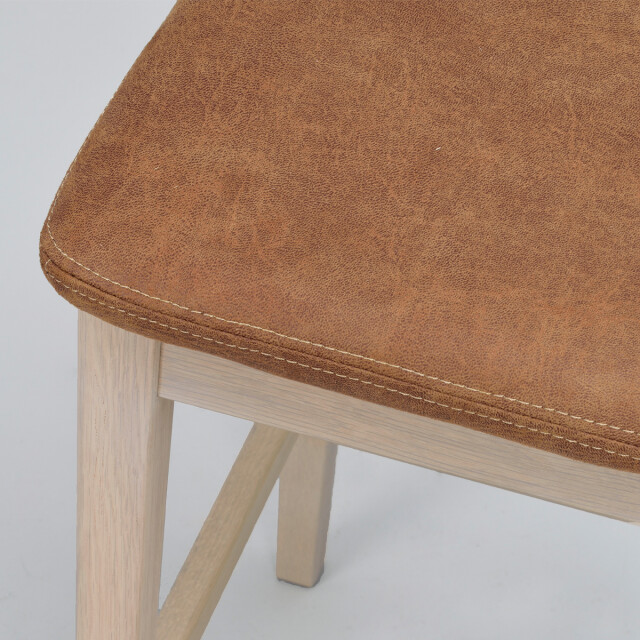 Rowico Home Livermore houten barkruk naturel 68 cm 3195758 large