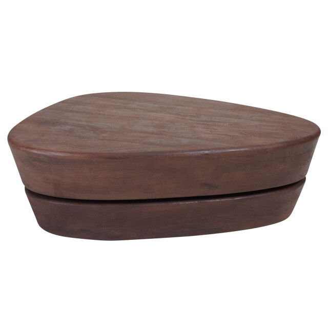 Home67 Salontafel kiva 107 x 80 cm espresso mangohout 3195833 large