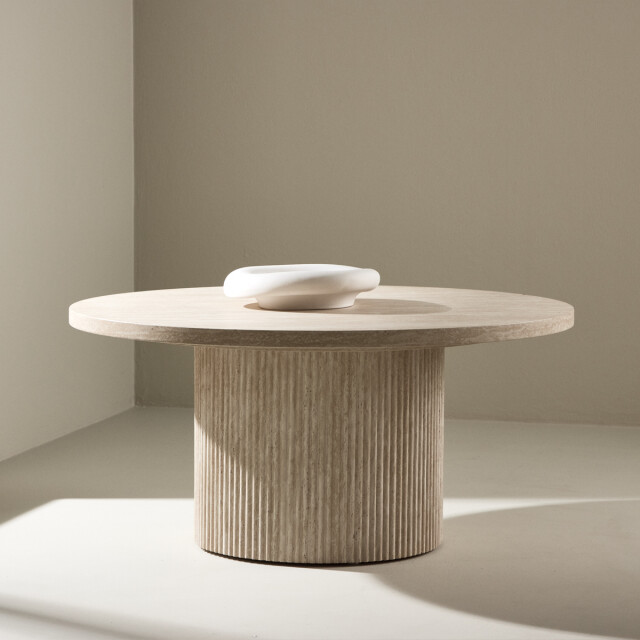 Nest living Nohr houten salontafel Ø 80 cm 3195744 large