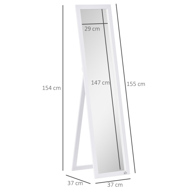 4goodz Passpiegel 154 cm te gebruiken vrijstaand of met wandmontage 3195904 large