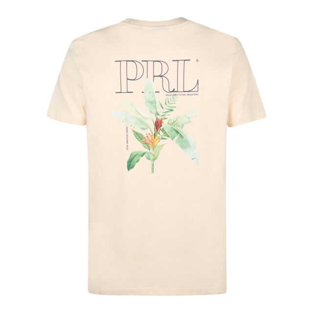 Petrol Industries Men t-shirt ss classic print ecru 5339.03.0016 large