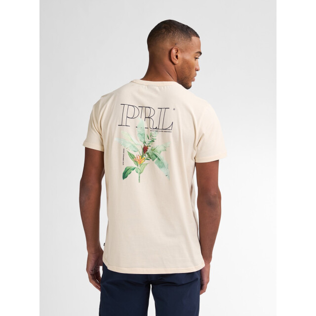Petrol Industries Men t-shirt ss classic print ecru 5339.03.0016 large