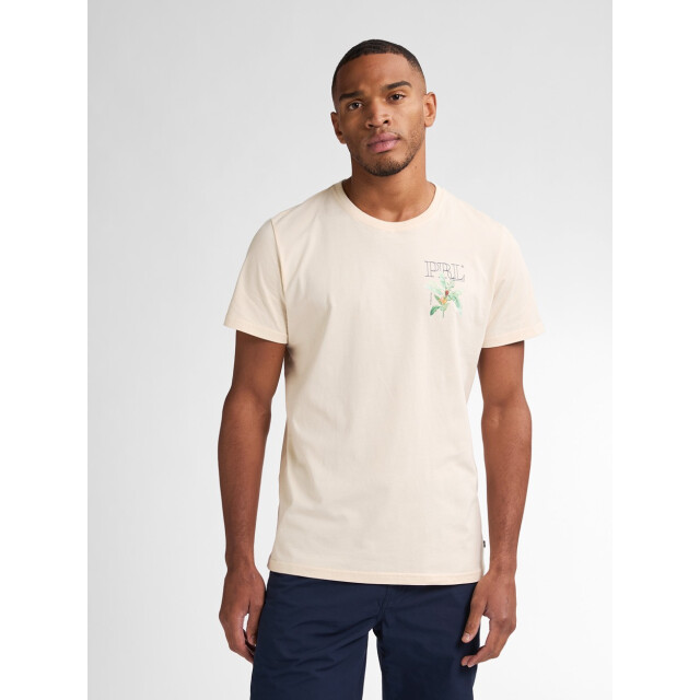 Petrol Industries Men t-shirt ss classic print ecru 5339.03.0016 large