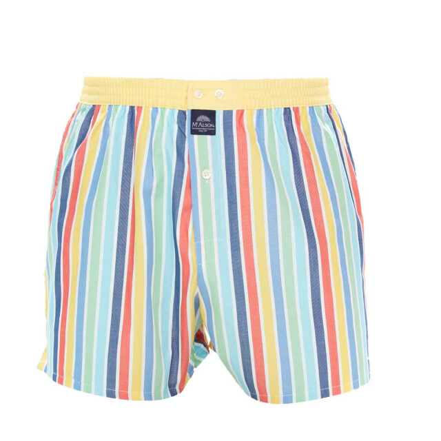 Mc Alson Striped muticoour yeow muti stripe M4328 large