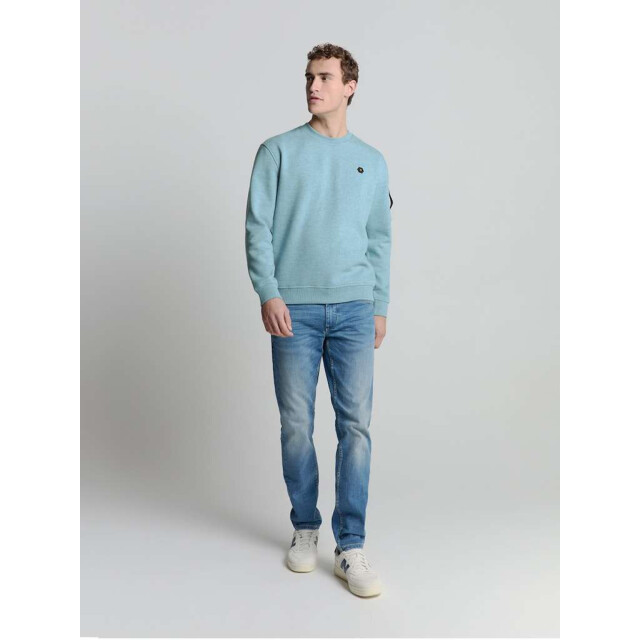 No Excess Sweater crewneck melange ice 27100211-151 large