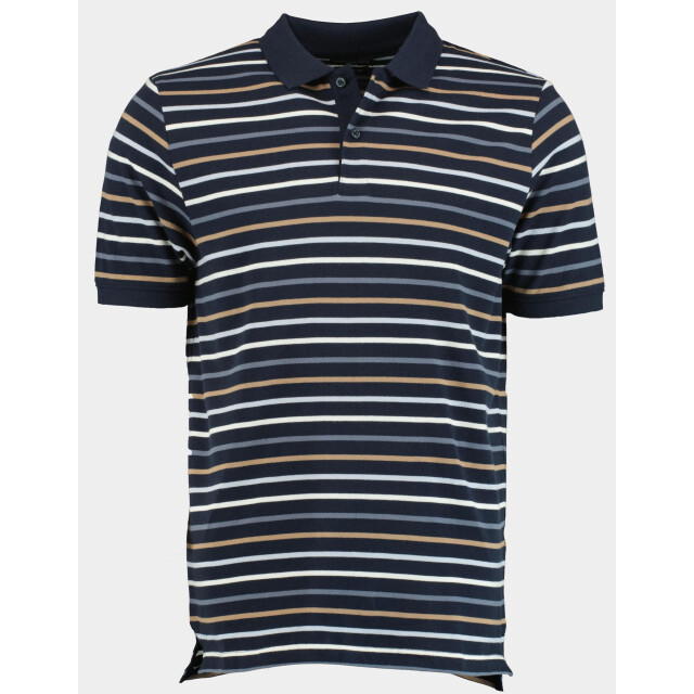 Commander Flag polo korte mouw 3-knopf-polo-shirt, 1/2 arm 214008263/642 186808 large