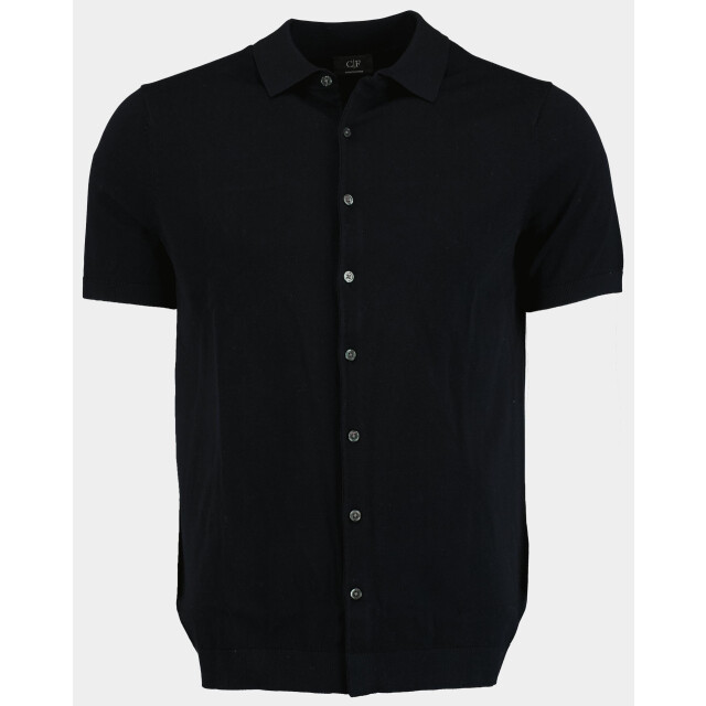 Commander Casual hemd korte mouw strick shirt, 1/2 arm 213013089/607 186785 large